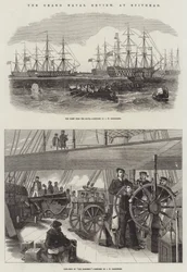 La Grande Revue Navale, à Spithead